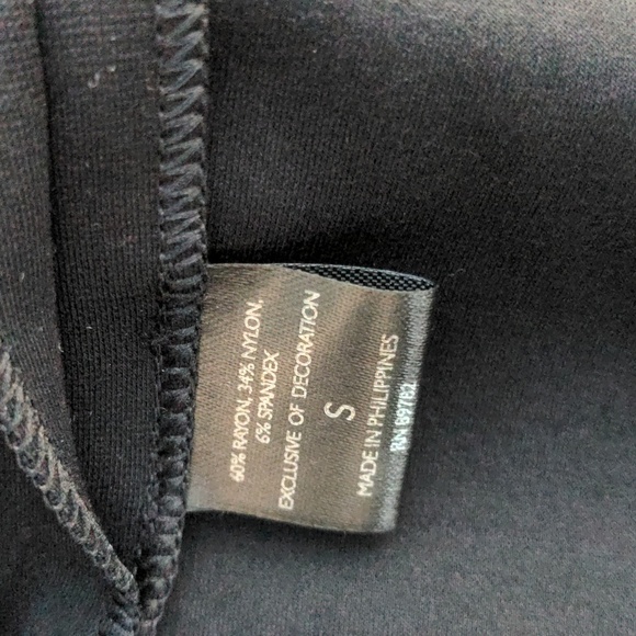 Natori Black Kimono Topper Jacket Size S Oversized - Picture 8 of 9